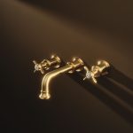 Bateria umywalkowa podtynkowa Classic – złoto szczotkowane - Kolekcja Classic - BOCCO