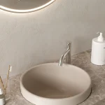 Bateria umywalkowa nablatowa niska Structa – chrom – Kolekcja Structa – BOCCO