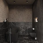 Bateria wannowa wolnostojąca Arcos – gun metal – Kolekcja Arcos – BOCCO
