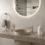 Bateria umywalkowa nablatowa niska Structa – chrom – Kolekcja Structa – BOCCO