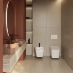 Bateria umywalkowa nablatowa wysoka Arcos – czarny mat – Kolekcja Arcos – BOCCO