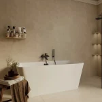 Bateria wannowa natynkowa Liora – gun metal – Kolekcja Liora – BOCCO