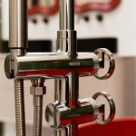 Bateria wannowa wolnostojąca Nebis – chrom – Kolekcja Nebis – BOCCO