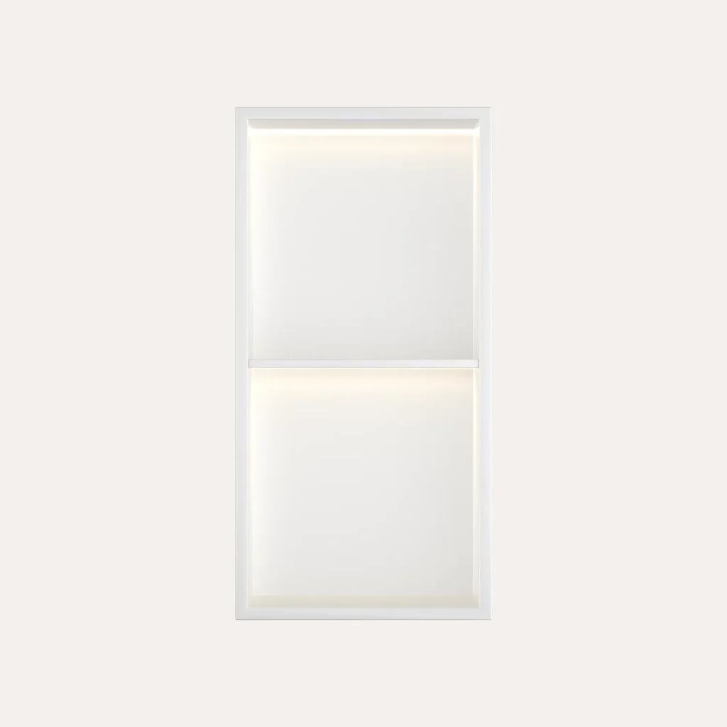 Niecka LED pion – biały mat -  - BOCCO