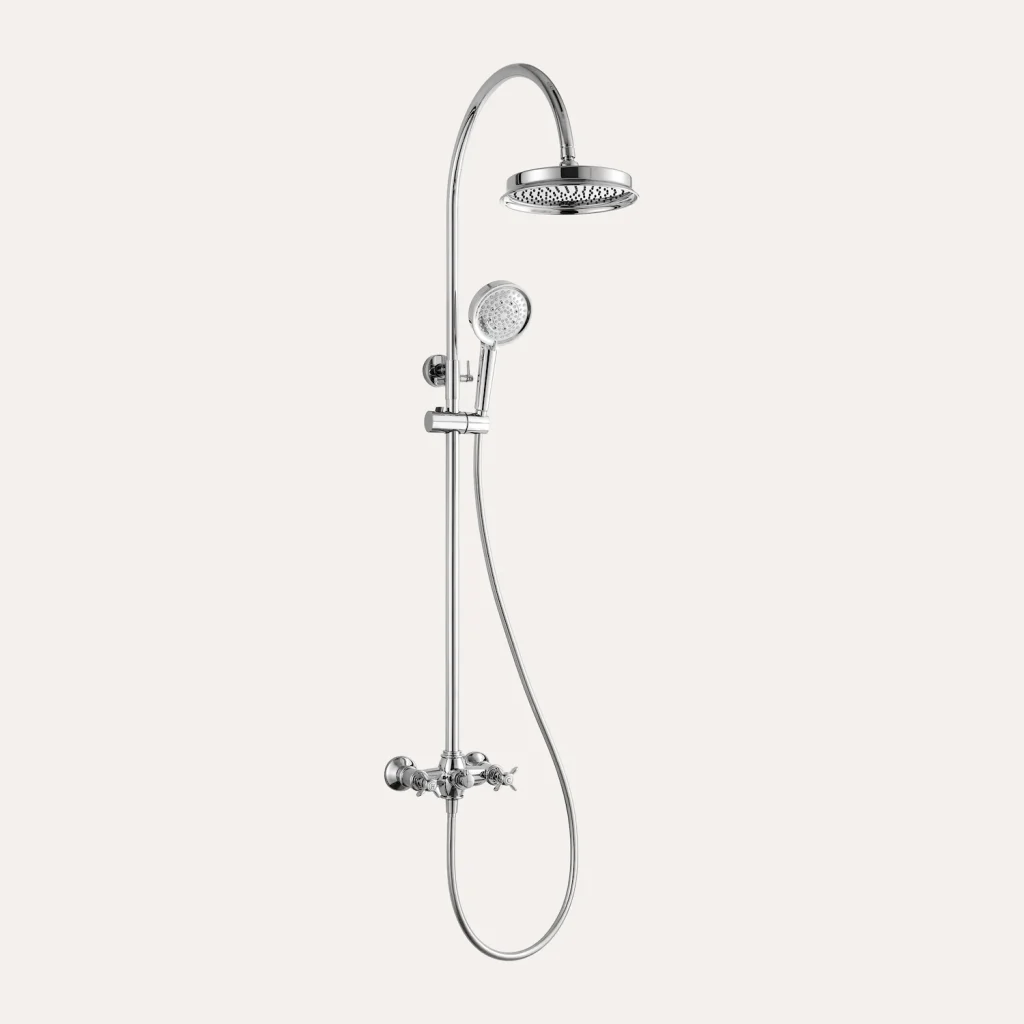 Zestaw prysznicowy natynkowy Classic – chrom - Kolekcja Classic - BOCCO