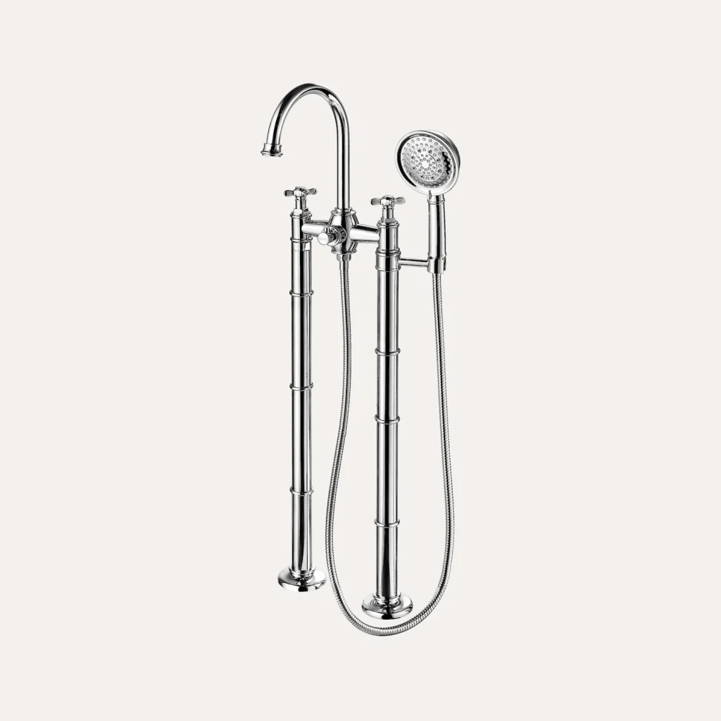 Bateria wannowa wolnostojąca Classic – chrom - Kolekcja Classic - BOCCO