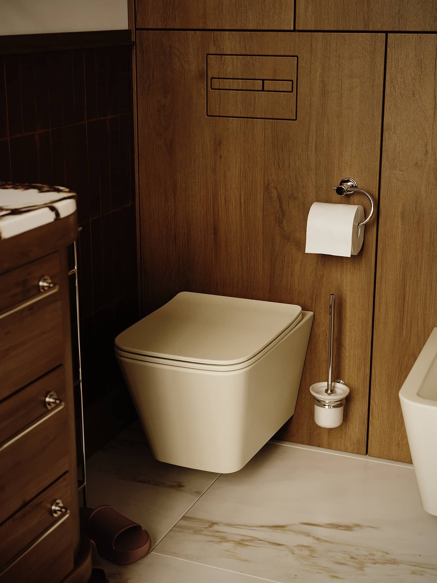 Misa WC Frame - beż - Kolekcja Frame - BOCCO