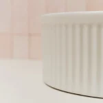 Umywalka nablatowa Pleat owalna – beż - Kolekcja Pleat - BOCCO
