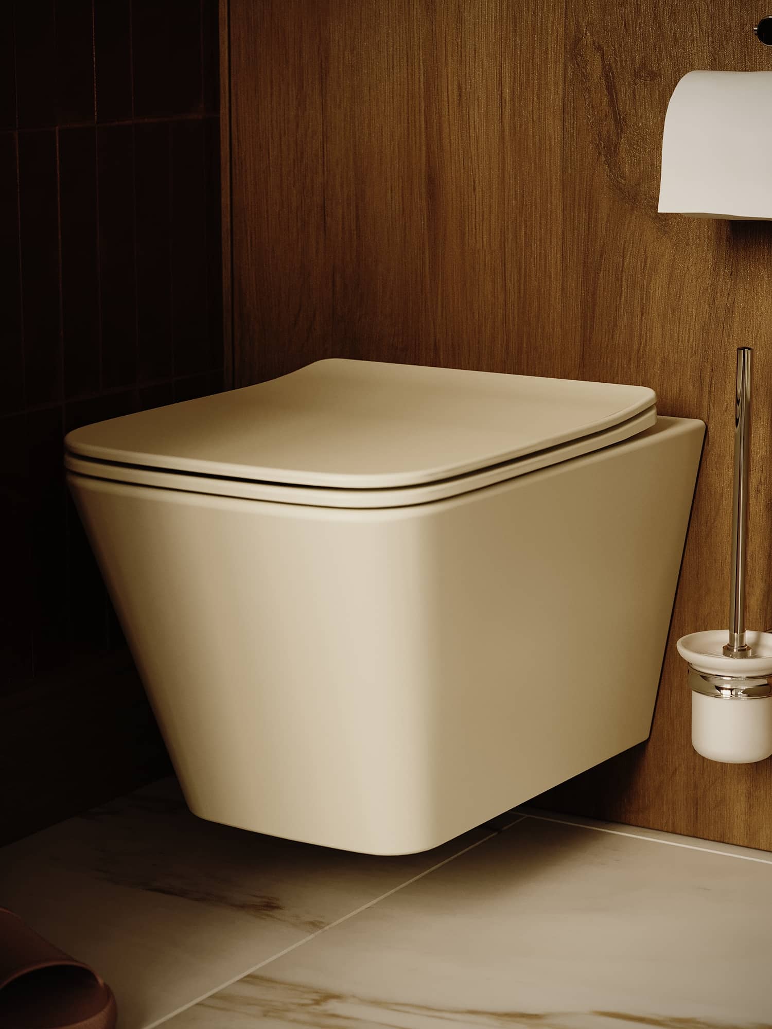 Misa WC Frame - beż - Kolekcja Frame - BOCCO