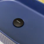 Umywalka nablatowa Pleat owalna – cobalt blue – Kolekcja Pleat – BOCCO Umywalka nablatowa Pleat owalna – cobalt blue - Kolekcja Pleat - BOCCO