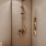 Zestaw prysznicowy natynkowy Arcos – chrom - Kolekcja Arcos - BOCCO