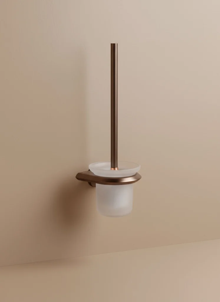 Szczotka WC Nebis – brąz szczotkowany – Kolekcja Nebis – BOCCO