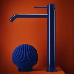 Bateria umywalkowa nablatowa wysoka Structa – cobalt blue – Kolekcja Structa – BOCCO Bateria umywalkowa nablatowa wysoka Structa – cobalt blue - Kolekcja Structa - BOCCO
