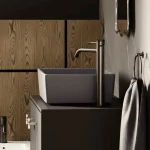 Bateria umywalkowa nablatowa wysoka Liora – chrom – Kolekcja Liora – BOCCO