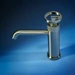 Bateria umywalkowa nablatowa niska Nebis – chrom – Kolekcja Nebis – BOCCO