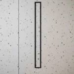 Odpływ liniowy pod płytkę – czarny mat – – BOCCO