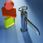 Bateria umywalkowa nablatowa niska Nebis – chrom – Kolekcja Nebis – BOCCO