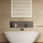 Bateria wannowa podtynkowa Nebis – chrom – Kolekcja Nebis – BOCCO