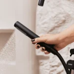 Bateria wannowa wolnostojąca Structa – czarny mat – Kolekcja Structa – BOCCO