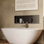 Bateria wannowa podtynkowa Nebis – chrom – Kolekcja Nebis – BOCCO