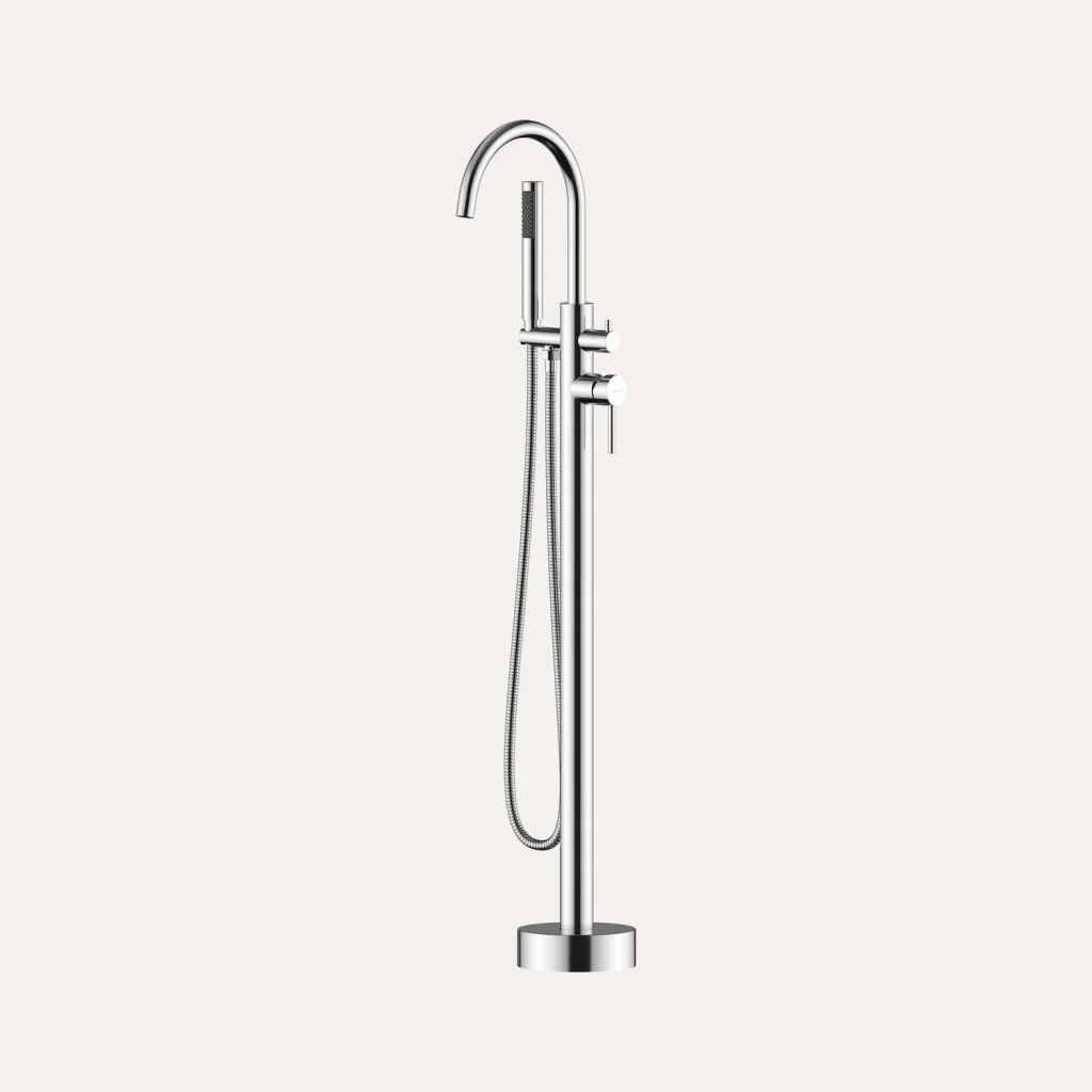 Bateria wannowa wolnostojąca Structa – chrom – Kolekcja Structa – BOCCO Bateria wannowa wolnostojąca Structa – chrom - Kolekcja Structa - BOCCO