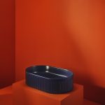 Umywalka nablatowa Pleat owalna – cobalt blue – Kolekcja Pleat – BOCCO Umywalka nablatowa Pleat owalna – cobalt blue - Kolekcja Pleat - BOCCO