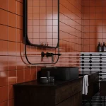 Umywalka nablatowa Frame prostokątna – czarny mat - Kolekcja Frame - BOCCO