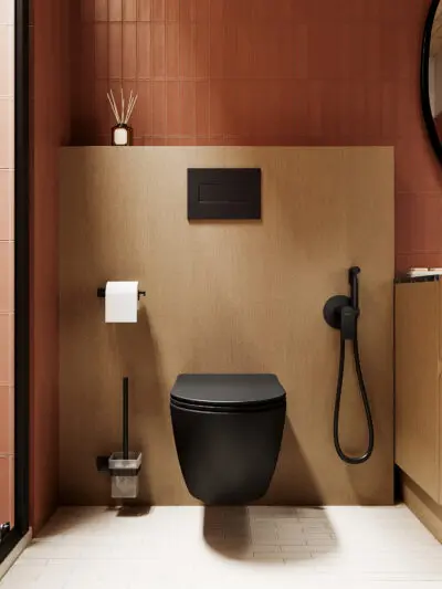 Misa WC Wave - czarny mat