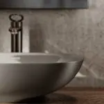 Bateria umywalkowa nablatowa wysoka Essia – gun metal - Kolekcja Essia - BOCCO