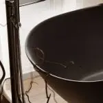 Bateria wannowa wolnostojąca Essia – gun metal - Kolekcja Essia - BOCCO