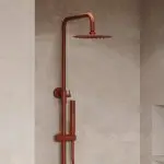 Zestaw prysznicowy natynkowy Structa - terakota - Kolekcja Structa - BOCCO