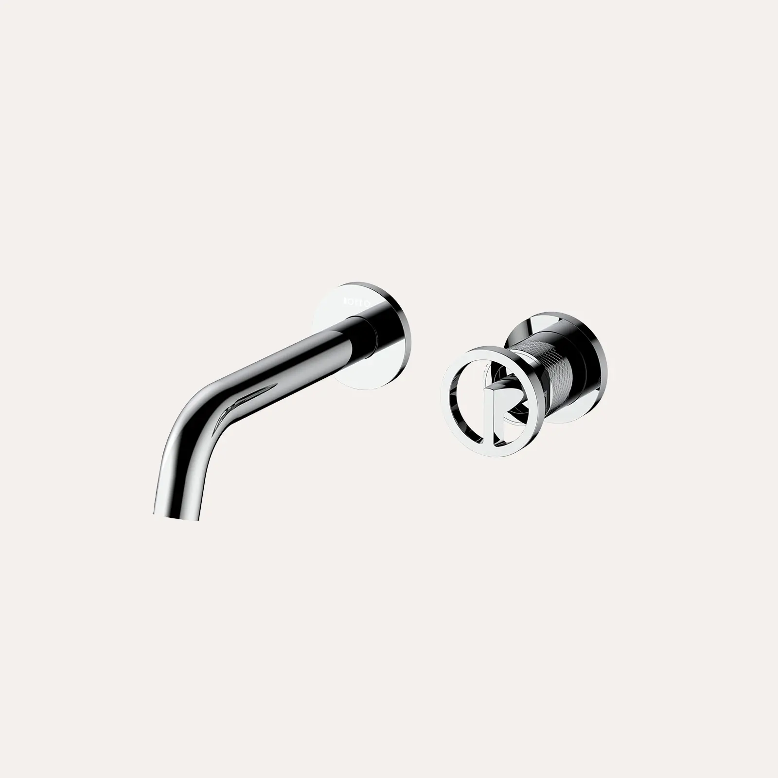 Bateria umywalkowa podtynkowa Nebis – chrom
