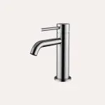 Bateria umywalkowa nablatowa niska Structa – chrom