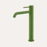 Bateria umywalkowa nablatowa wysoka Structa – sage green