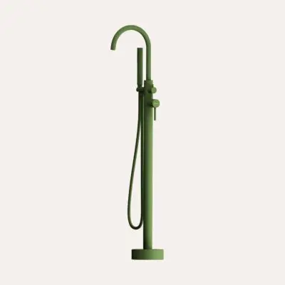 AL01STRDG-6 Bateria wannowa wolnostojąca Structa – sage green