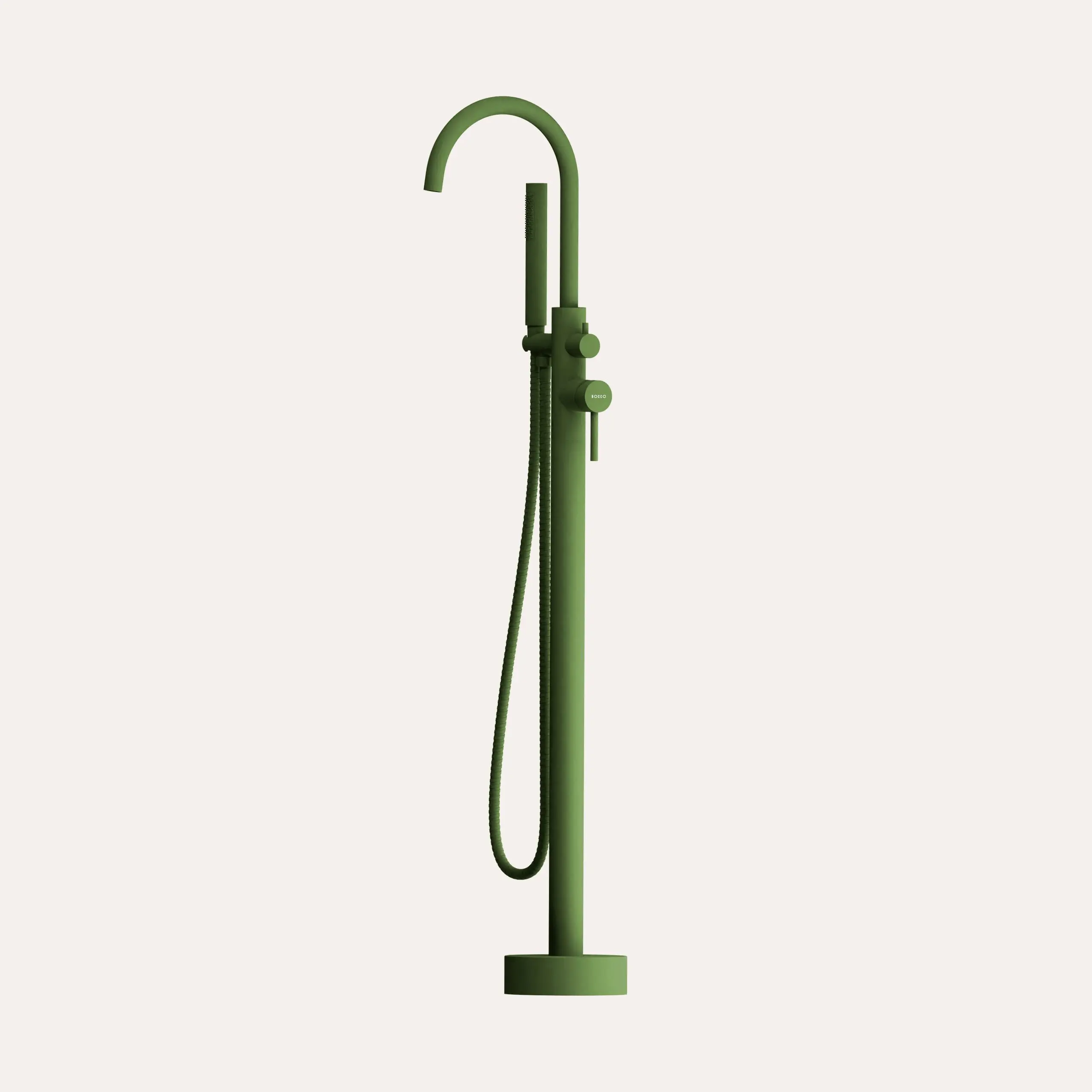Bateria wannowa wolnostojąca Structa – sage green