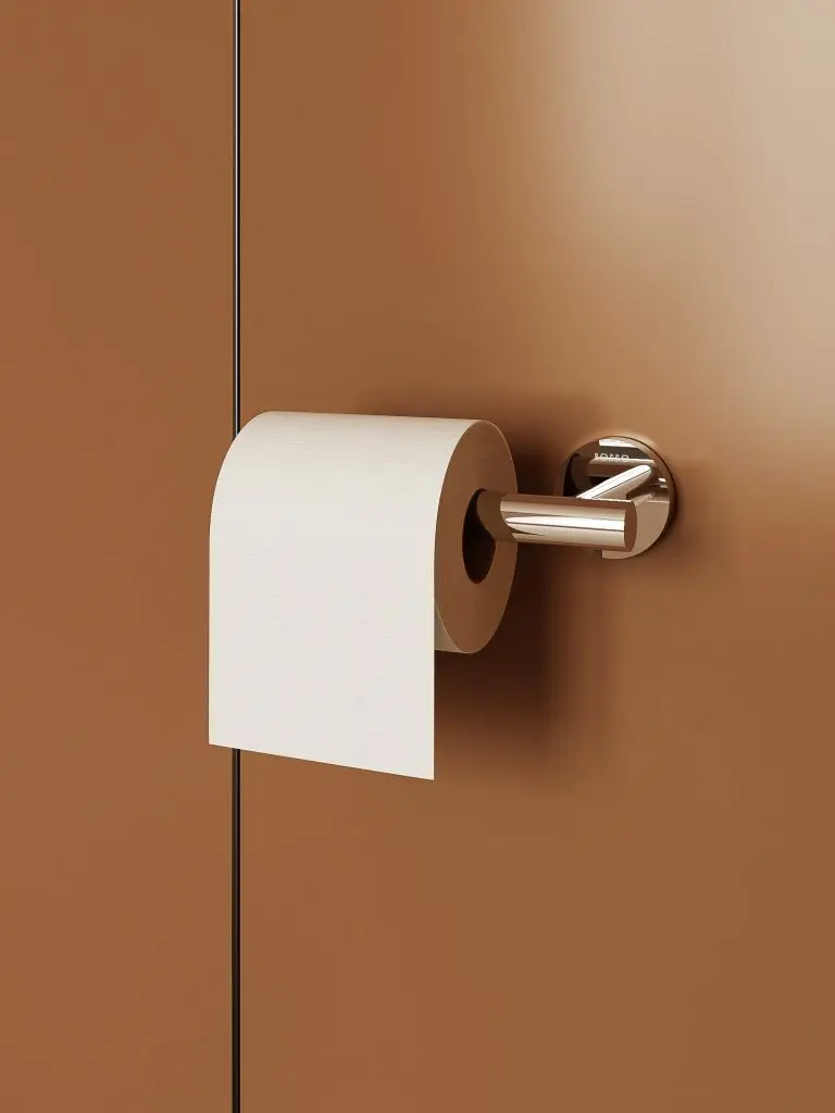 Uchwyt na papier toaletowy Structa – chrom Uchwyt na papier toaletowy Structa - chrom