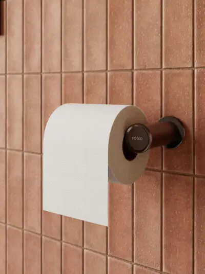 Uchwyt-18 Uchwyt na papier toaletowy Liora – gun metal