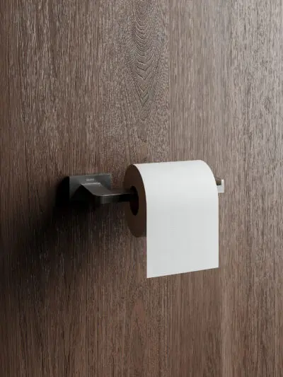 Uchwyt-493 Uchwyt na papier toaletowy Arcos – gun metal