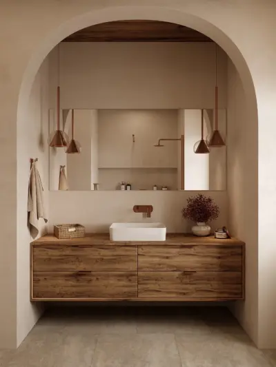 Haczyk na ręcznik Arcos – miedź szczotkowana