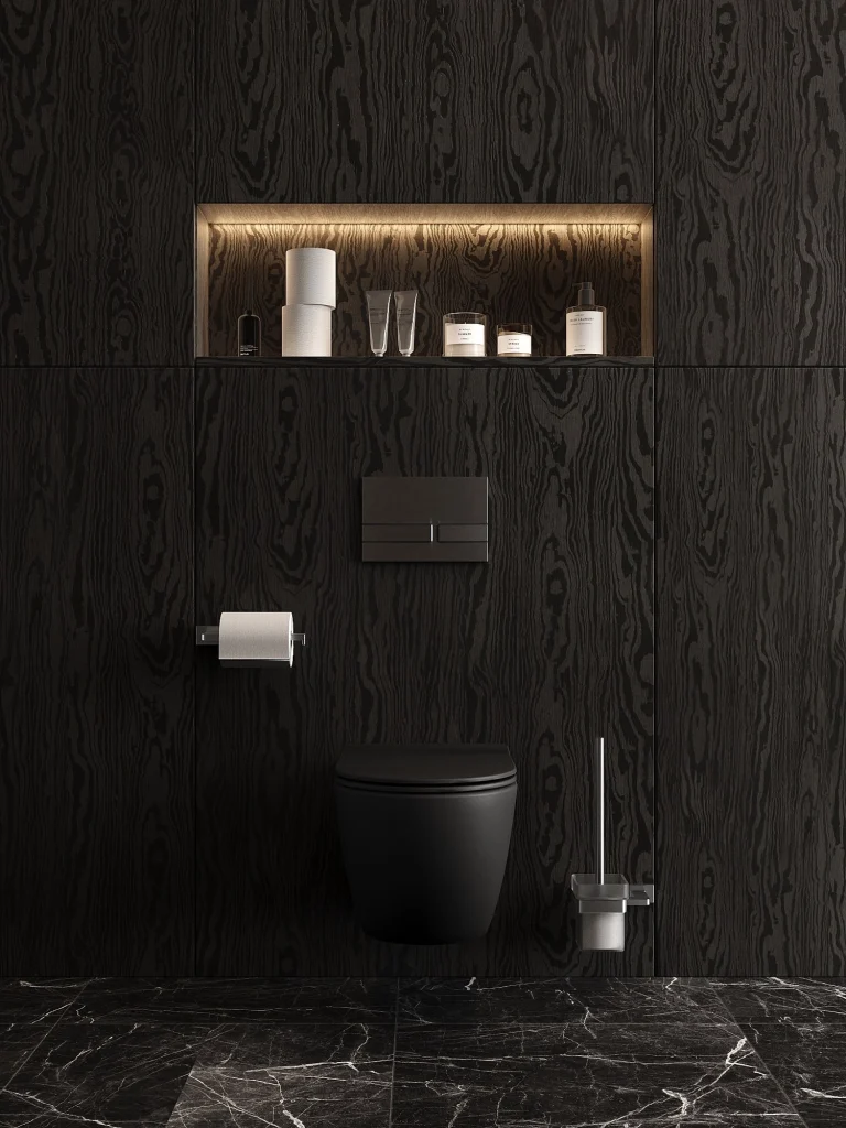 Szczotka WC Arcos – stal szczotkowana Szczotka WC Arcos – stal szczotkowana