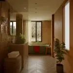 Bateria wannowa wolnostojąca Structa – sage green - Kolekcja Structa - BOCCO