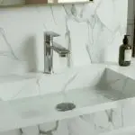 Bateria umywalkowa nablatowa niska Arcos – chrom - Kolekcja Arcos - BOCCO