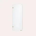 Walk-in zaokrąglony Eternal gładki – złoto szczotkowane - Kolekcja Eternal - BOCCO