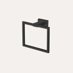 Wieszak na ręcznik Arcos – czarny mat - Kolekcja Arcos - BOCCO