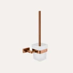 Szczotka WC Arcos – różowe złoto szczotkowane - Kolekcja Arcos - BOCCO