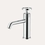 Bateria umywalkowa nablatowa niska Nebis – chrom - Kolekcja Nebis - BOCCO