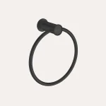 Wieszak na ręcznik Liora – czarny mat - Kolekcja Liora - BOCCO