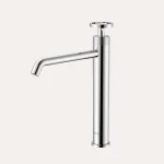 Bateria umywalkowa nablatowa wysoka Nebis – chrom - Kolekcja Nebis - BOCCO