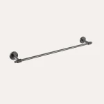 Wieszak na ręcznik pojedynczy Vellum - gun metal - Kolekcja Vellum - BOCCO